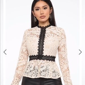 Fashion Nova. Blouse. New!!!